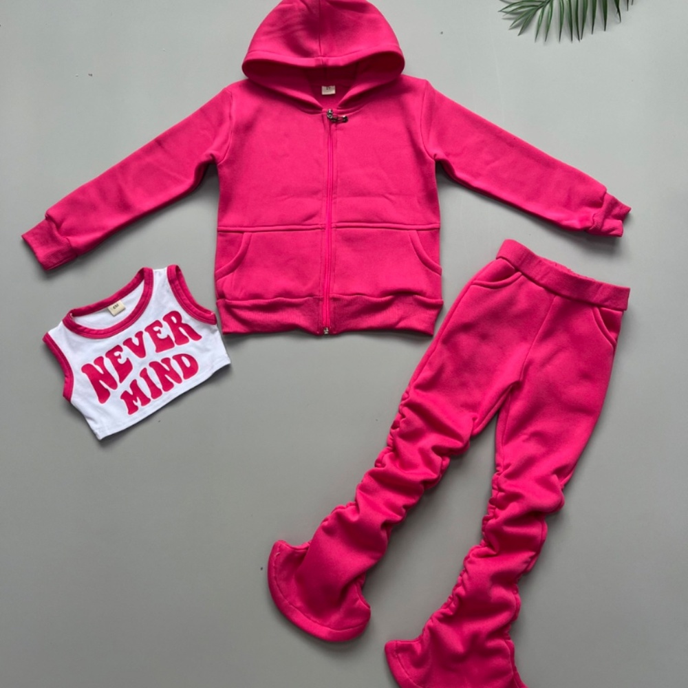 Stacked infant jogger